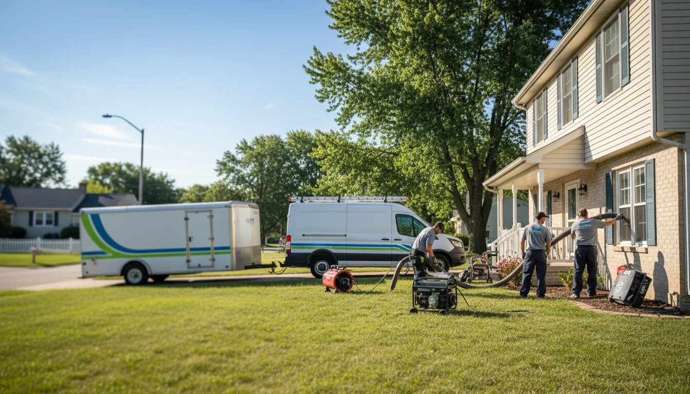 Flooded Basement Restoration And Cleanup With Repair in Macy, NE near me